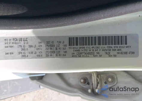 2019 Ram 1500 Big Horn/Lone Star из США, поврежденный, VIN 1C6SRFFTXKN892533